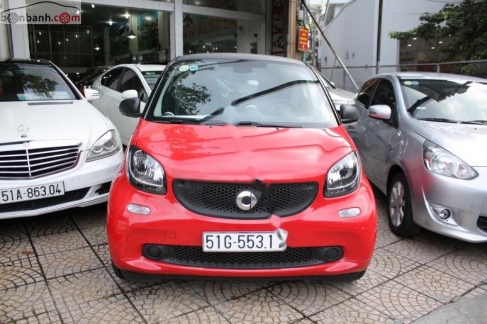 Smart Forfour 2016 - Bán ô tô Smart Forfour 2016, màu đỏ, nhập khẩu