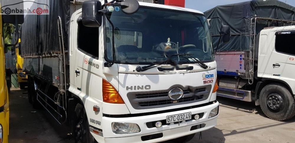 Hino 500 Series FL 15T 2014 - Cần bán lại xe Hino 500 Series FL 15T đời 2014, màu trắng