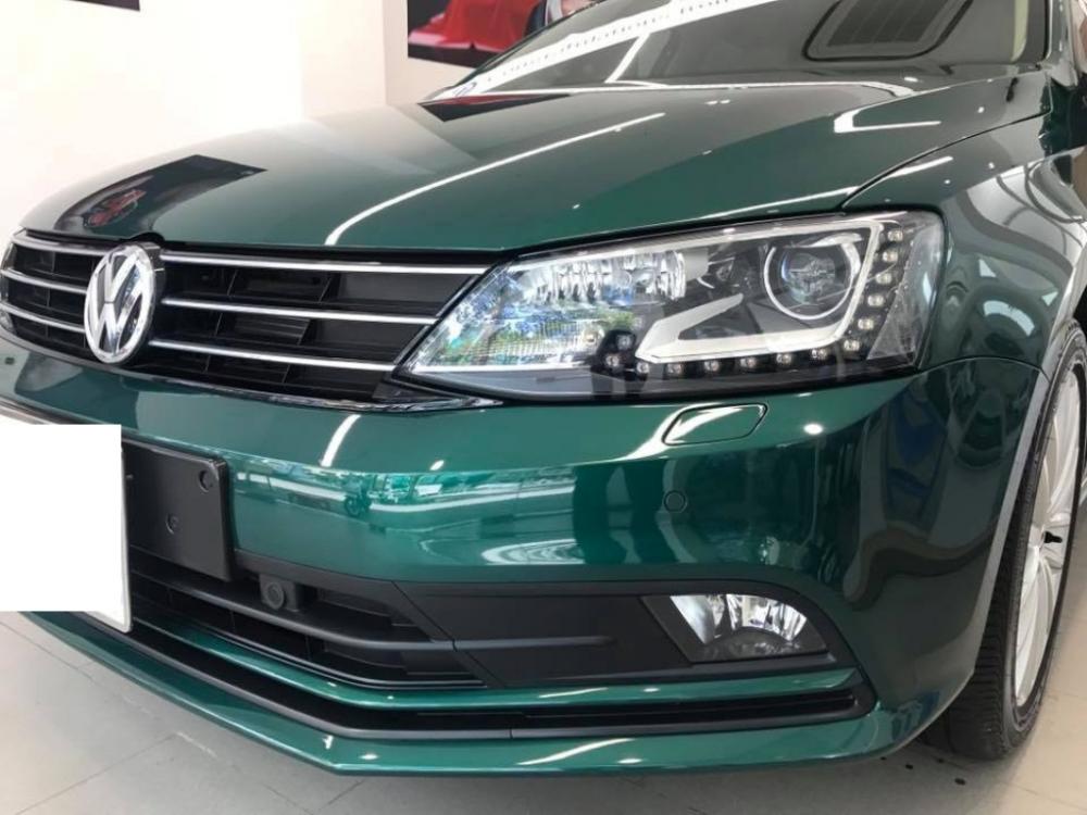 Volkswagen Jetta 1.4 TFSI 2016 - Bán xe Volkswagen Jetta 1.4 TFSI màu xanh, đăng ký 08/2018, đi 1000km