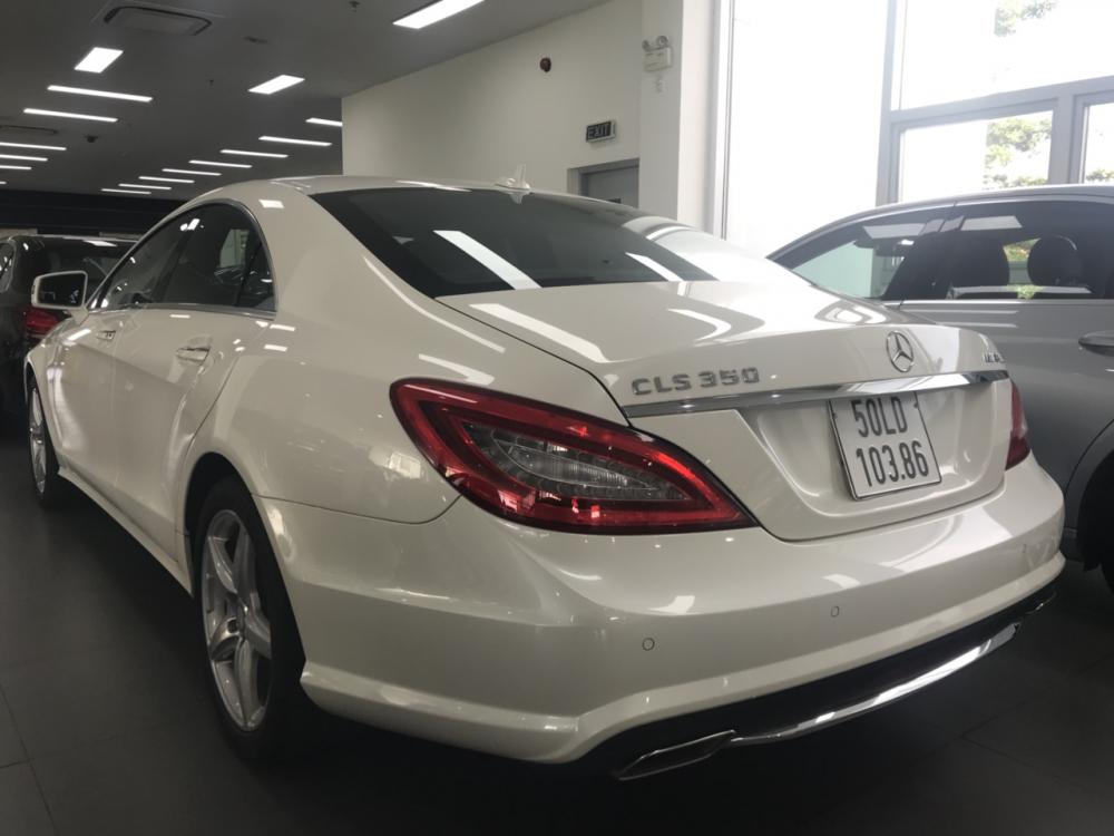 Mercedes-Benz CLS class CLS350 2014 - Bán xe Mercedes CLS350 màu trắng cũ - lướt 4/2018 chính hãng