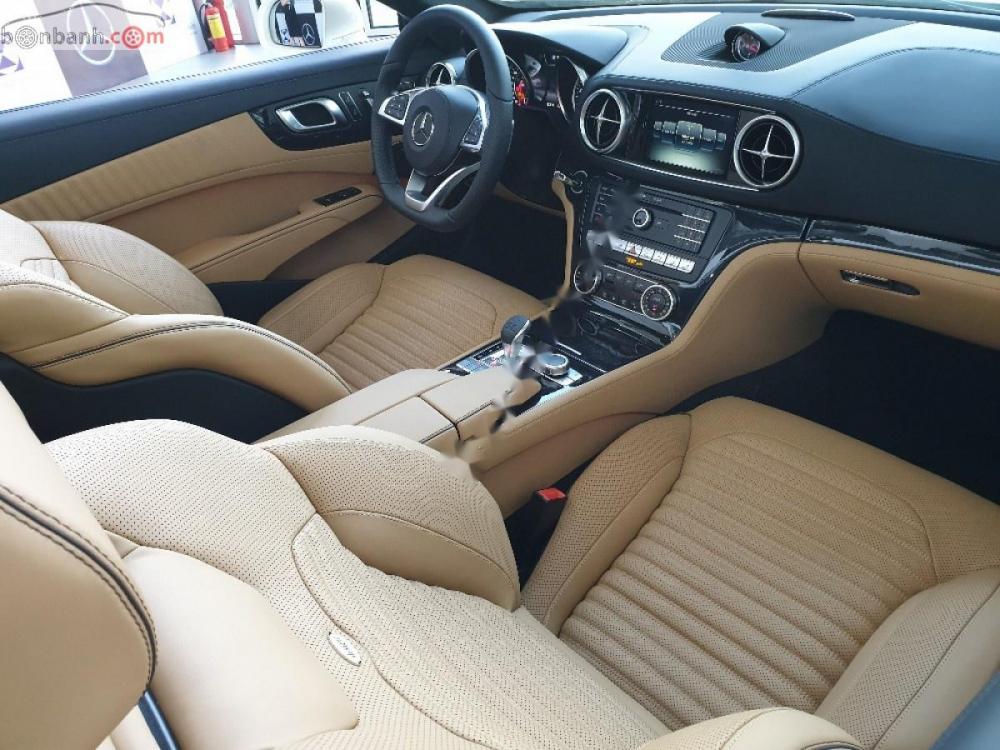 Mercedes-Benz SL class SL400 2018 - Bán Mercedes SL400 sản xuất 2018, màu trắng, xe nhập