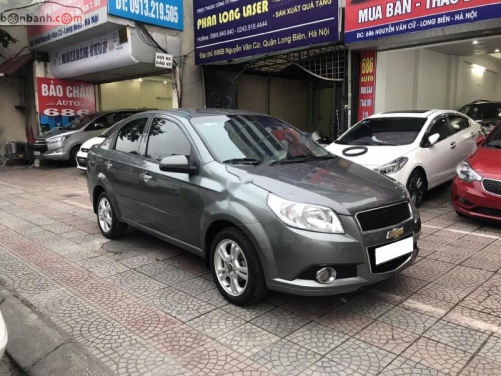 Chevrolet Aveo LTZ 1.5 AT 2013 - Bán Chevrolet Aveo LTZ 1.5 AT đời 2013, màu xám số tự động, 310tr