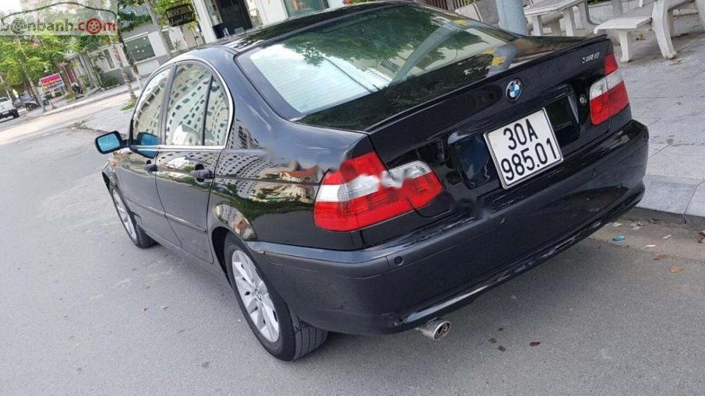 BMW 3 Series 318i 2004 - Bán xe BMW 318i 2004, màu đen, nhập khẩu nguyên chiếc