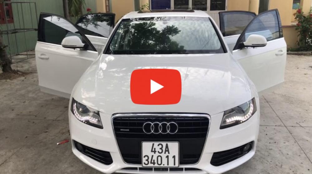 Audi A4 2.0 T 2008 - Bán ô tô Audi A4 2.0 2008, màu trắng, nhập khẩu nguyên chiếc