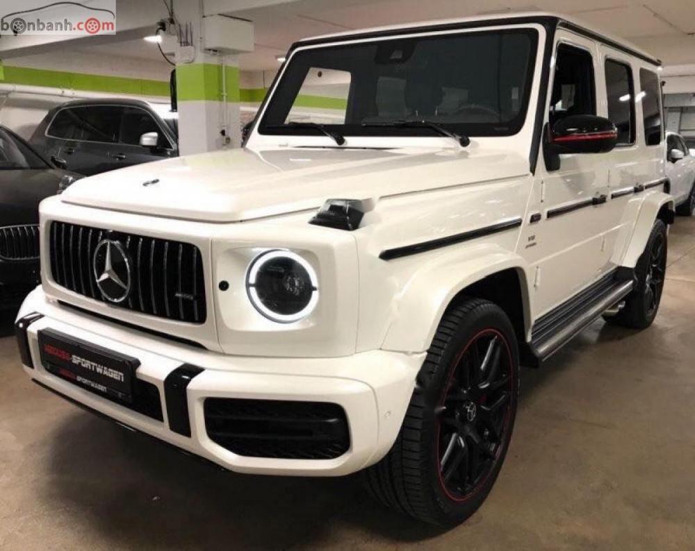 Mercedes-Benz G class G63 AMG 2018 - Bán ô tô Mercedes G63 AMG sản xuất 2018, màu trắng, xe nhập