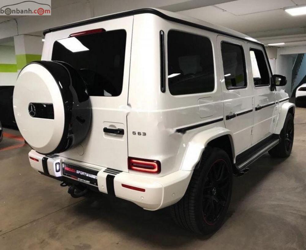 Mercedes-Benz G class G63 AMG 2018 - Bán ô tô Mercedes G63 AMG sản xuất 2018, màu trắng, xe nhập