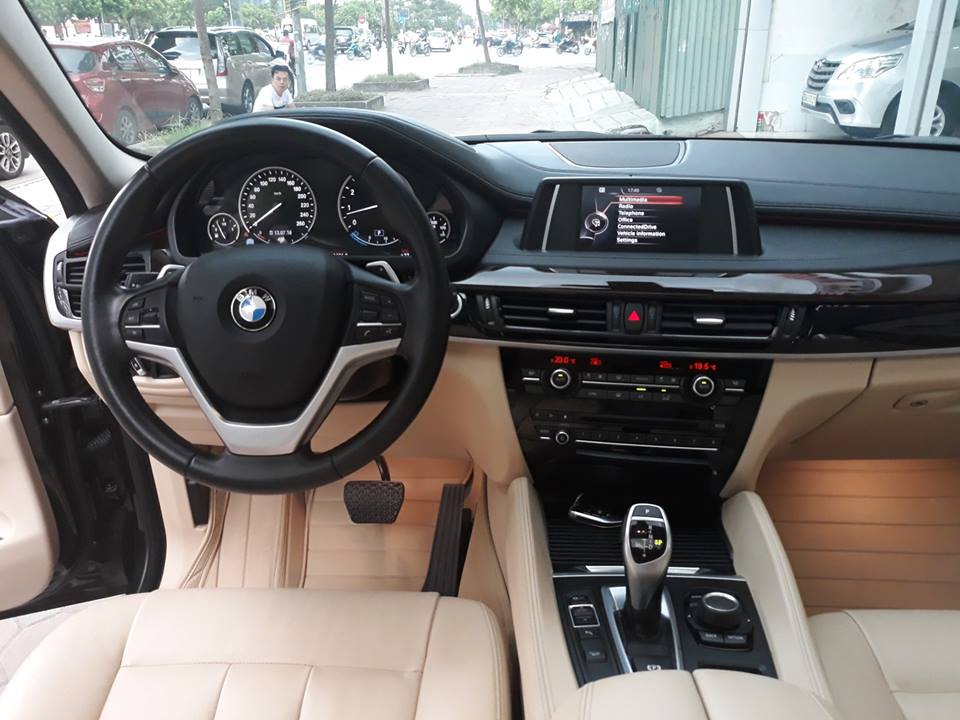 BMW X6 xDrive35i 3.0 AT 2015 - Bán BMW X6 xDrive35i 3.0 AT năm sản xuất 2015, màu đen, xe nhập số tự động