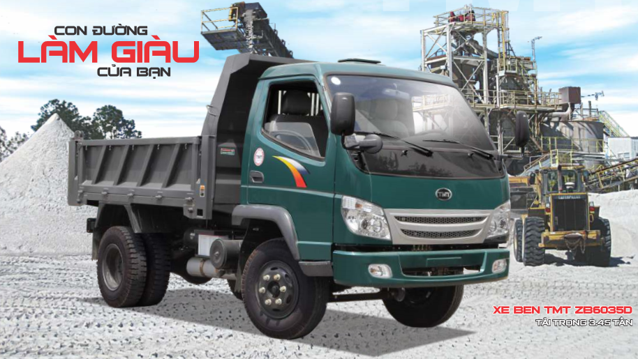 Fuso 2018 - Bán xe tải ben tại Thái Bình, TMT Hoàng Hà chuyên cung cấp các dòng xe tải ben tải thùng giá tốt