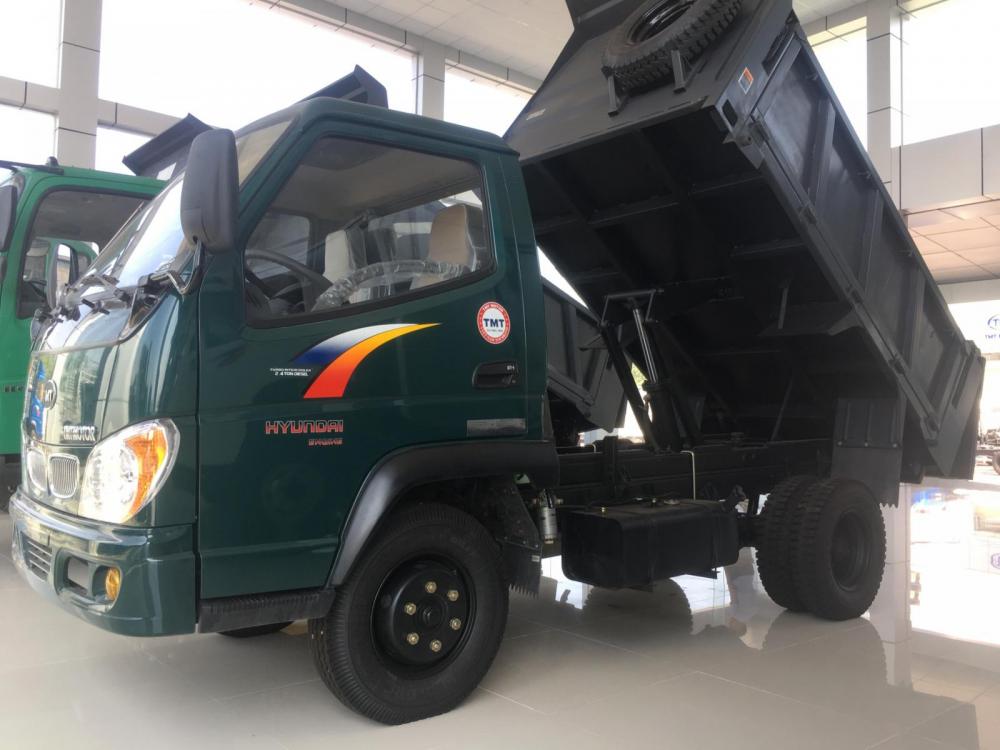 Fuso 2017 - Bán xe ben giá rẻ 2.4 tấn máy Huyndai, 2.8 khối, hỗ trợ góp ngân hàng