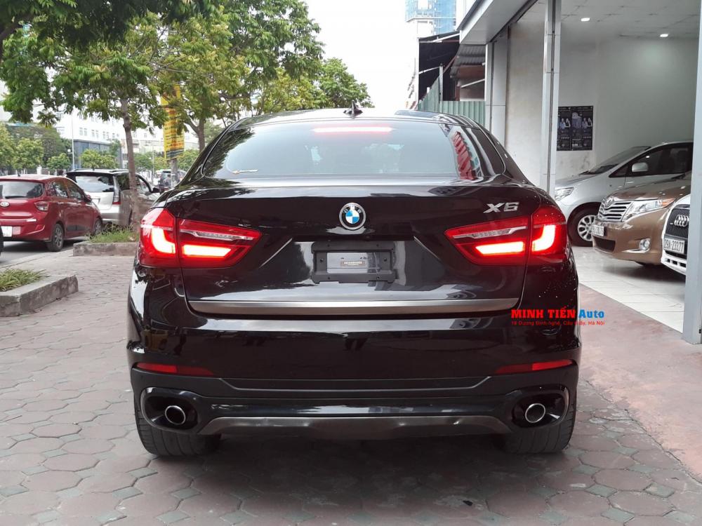 BMW X6 xDrive35i 3.0 AT 2015 - Bán BMW X6 xDrive35i 3.0 AT năm sản xuất 2015, màu đen, xe nhập số tự động