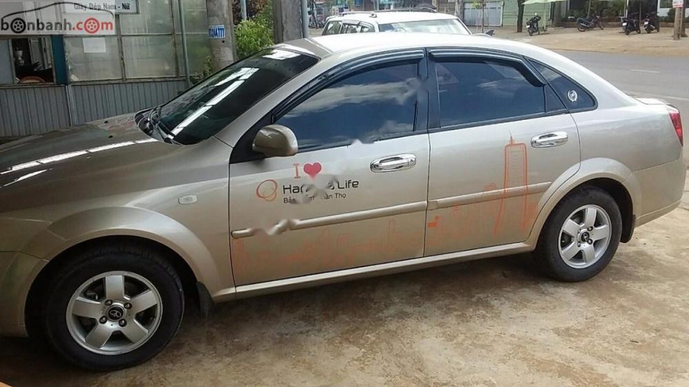 Daewoo Lacetti EX 2011 - Gia đình bán Daewoo Lacetti EX đời 2011, màu vàng