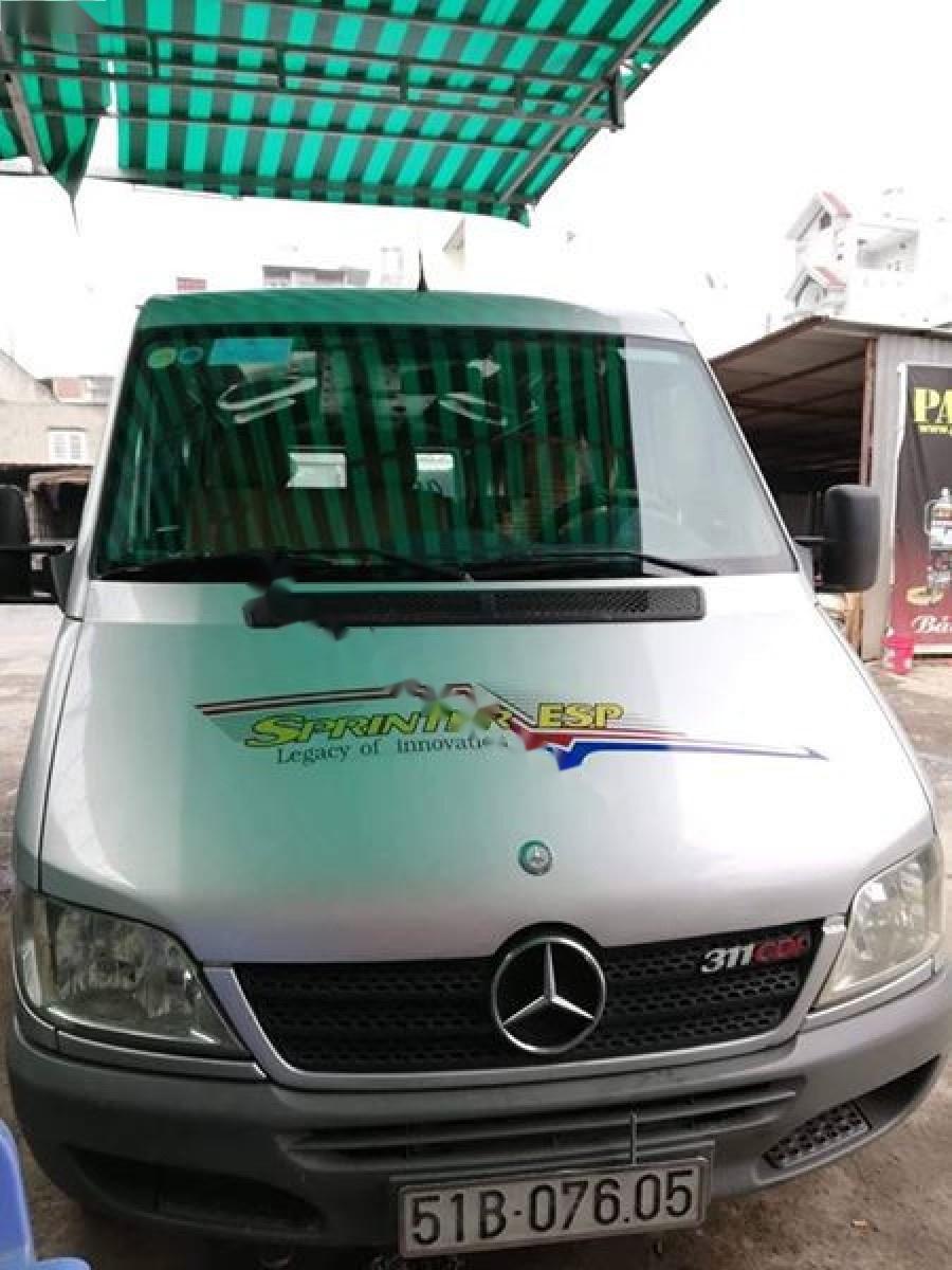 Mercedes-Benz Sprinter 311 2007 - Cần bán xe Mercedes Sprinter 311 2007, màu bạc còn mới