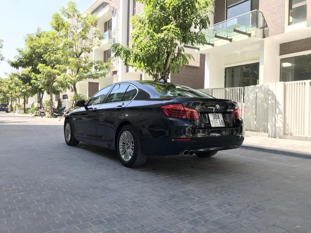 BMW 5 Series 520i 2015 - Bán BMW 520i đen, nội thất kem 2015