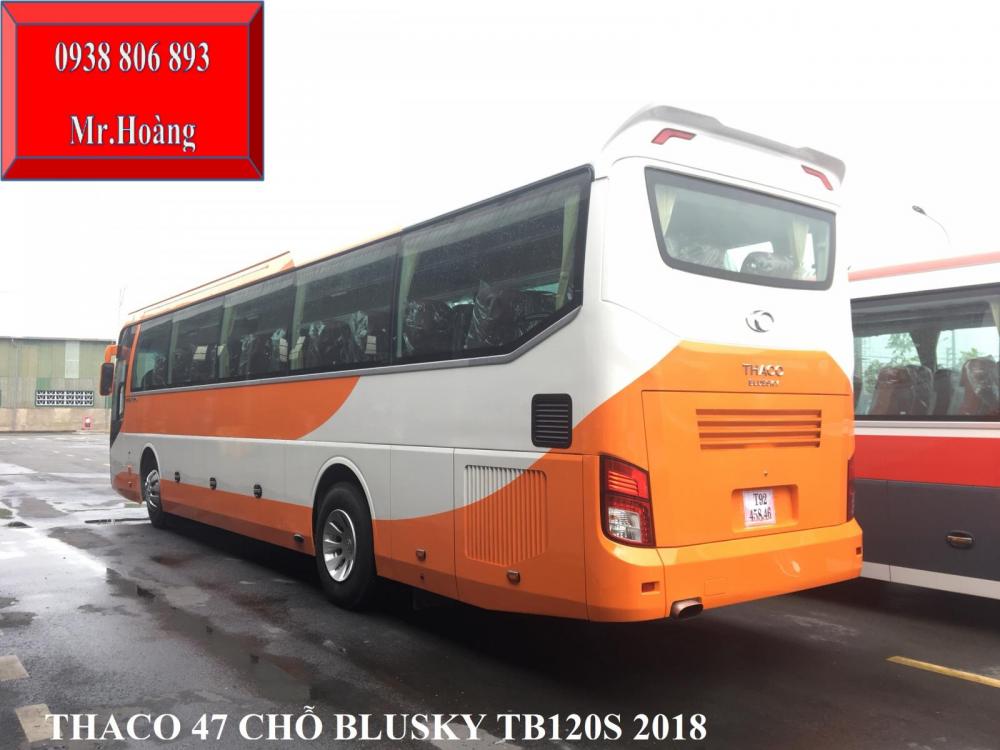 Thaco   2018 - Giá bán xe khách 45chỗ (+2 ghế) Thaco, Thaco 47chỗ đời 2018, Thaco Blusky TB120S