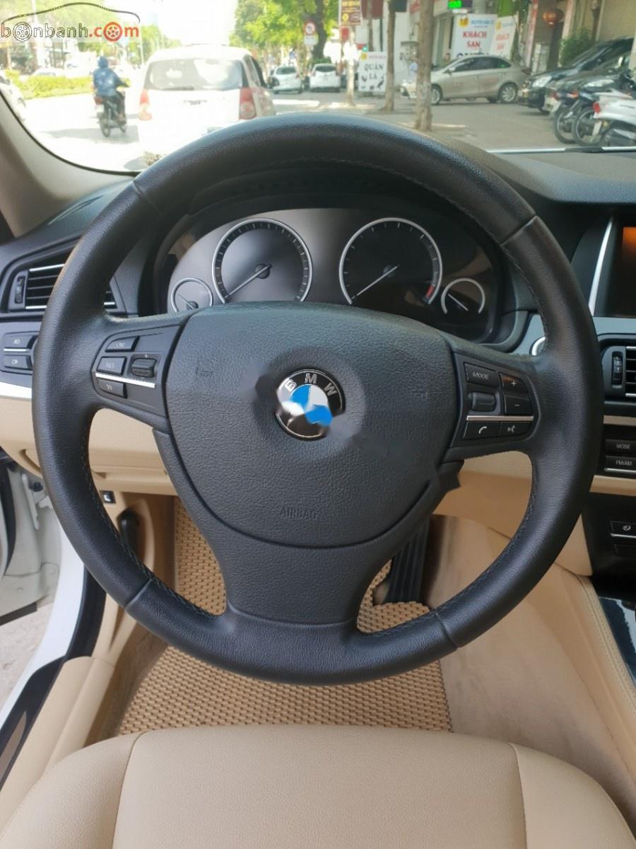 BMW 5 Series 520i 2014 - Bán ô tô BMW 5 Series 520i năm 2014, màu trắng số tự động