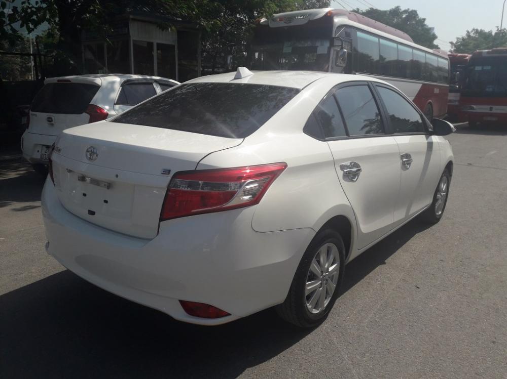 Toyota Vios 1.5E AT 2017 - Cần bán Toyota Vios 1.5E AT 2017, màu trắng