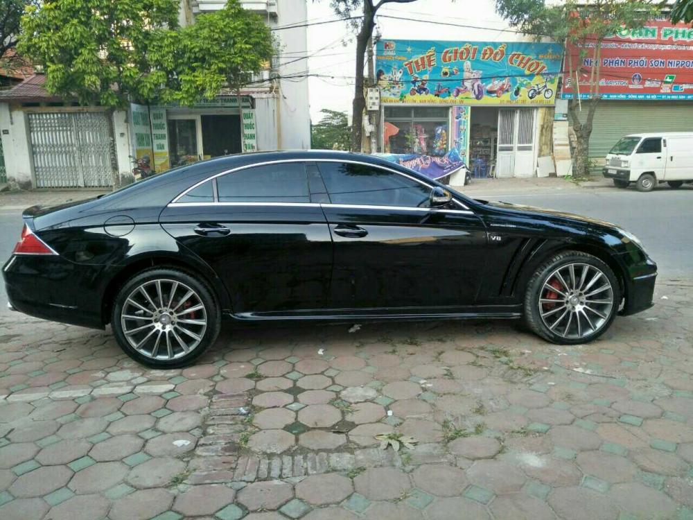 Mercedes-Benz CLS class 500 2007 - Bán ô tô Mercedes-Benz CLS500 sx 2007 chính chủ, màu đen, nhập khẩu từ Đức, giá 570 triệu