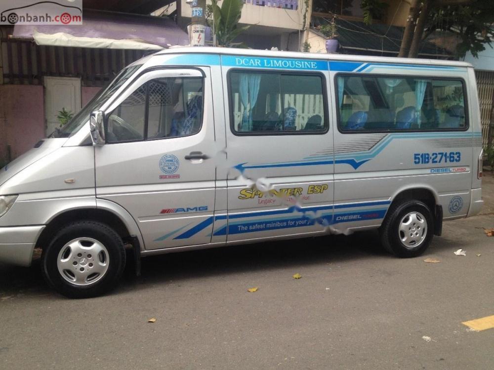 Mercedes-Benz Sprinter 313   2012 - Bán Mercedes Sprinter đời 2012, màu bạc, sơn zin.