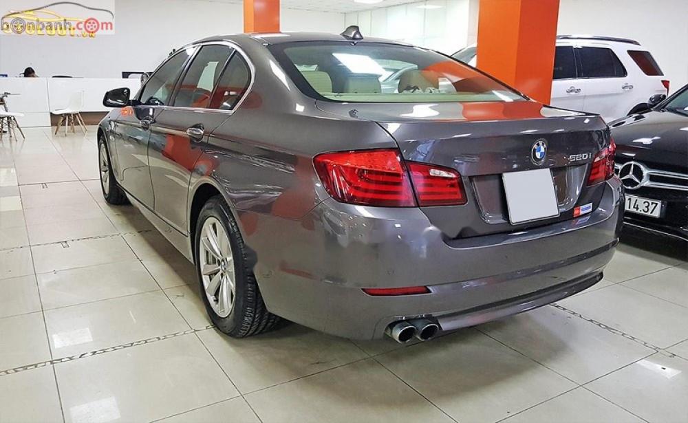 BMW 5 Series 520i 2013 - Bán xe BMW 5 Series 520i đời 2013, màu nâu, nhập khẩu