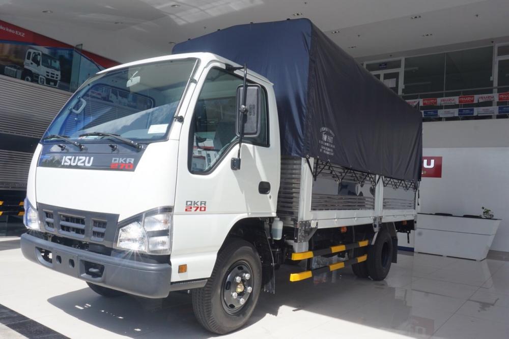 Isuzu QKR 2018 - Bán xe Isuzu 2 tấn thùng mui bạt đời 2018 EURO4, giá tốt nhất miền Nam