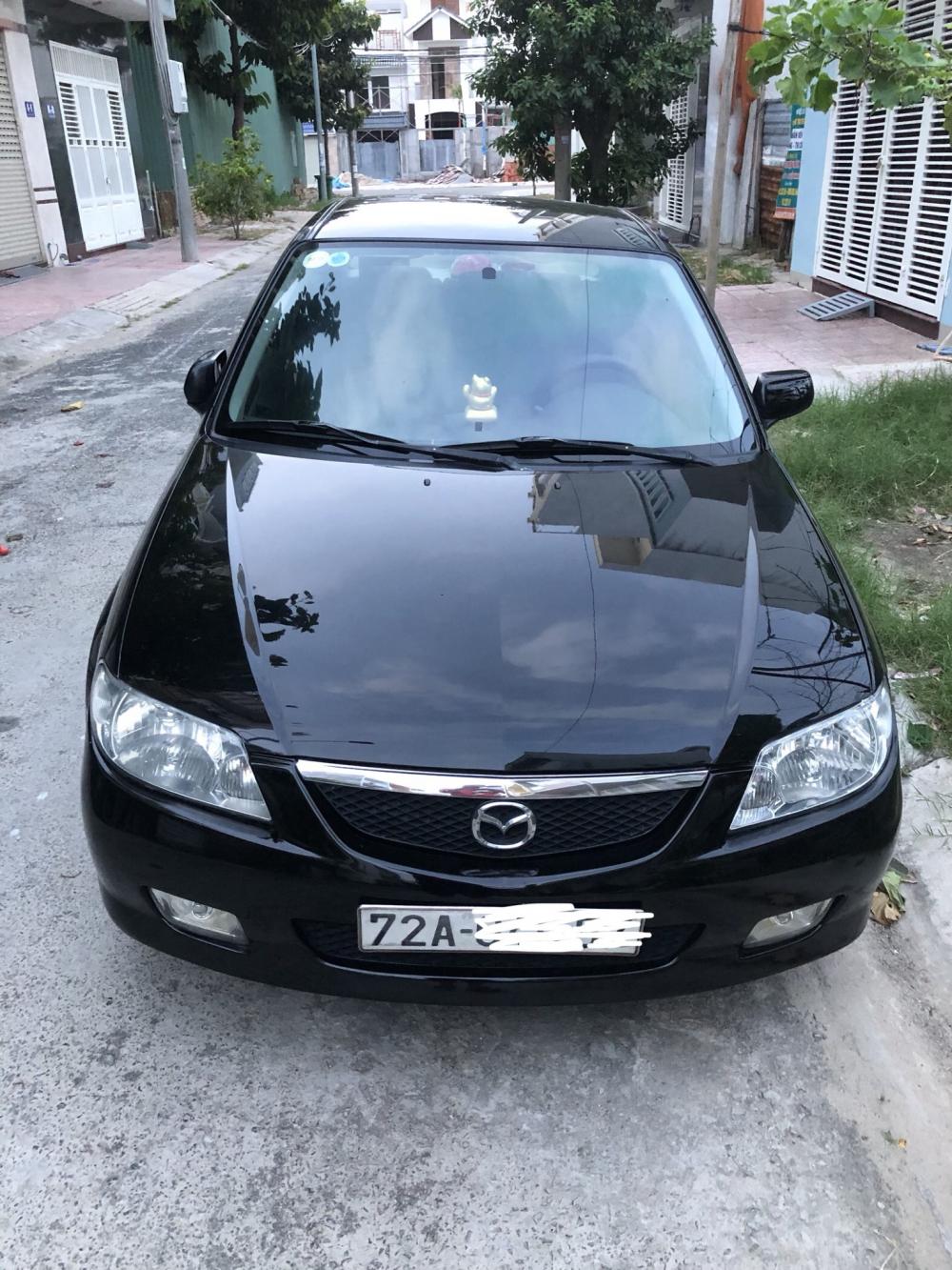 Mazda 323F GLX 2004 - Bán Mazda 323F GLX sản xuất 2004, màu đen