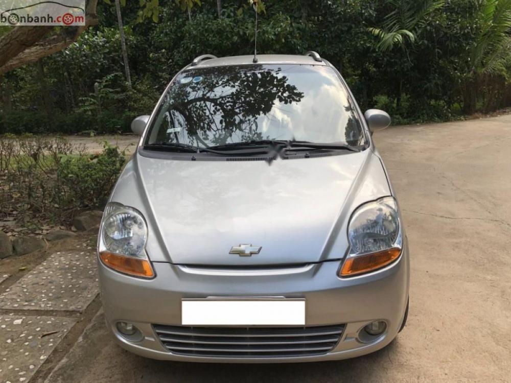 Chevrolet Spark LT 0.8 MT 2010 - Bán xe Chevrolet Spark LT 0.8 MT 2010, màu bạc, 155tr