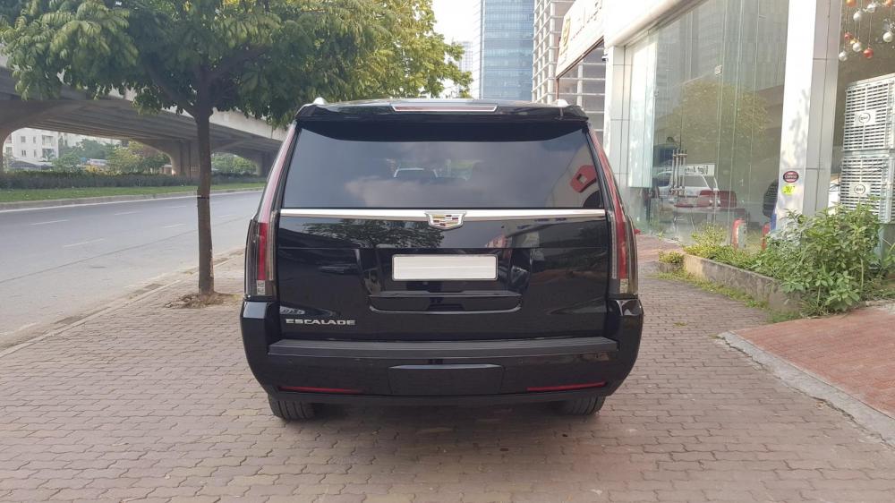 Cadillac Escalade 2015 - Bán Cadilac Escalede ESV Premium sản xuất 2015 màu đen, nội thất nâu đỏ