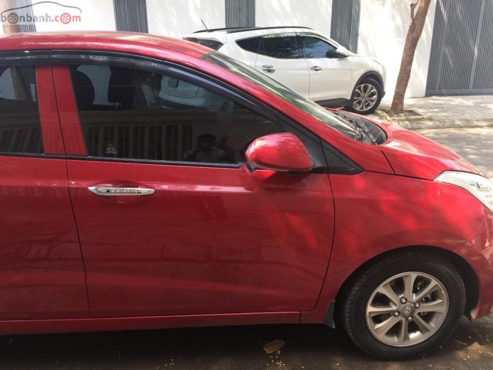 Hyundai Grand i10 1.0 MT 2015 - Bán Hyundai Grand i10 1.0 MT năm 2015, màu đỏ, nhập khẩu 