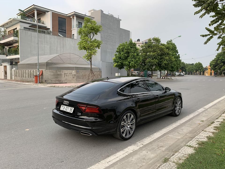 Audi A7 3.0 TFSI Sporback 2015 - Bán Audi A7 3.0 Sportback, màu đen, nhập khẩu