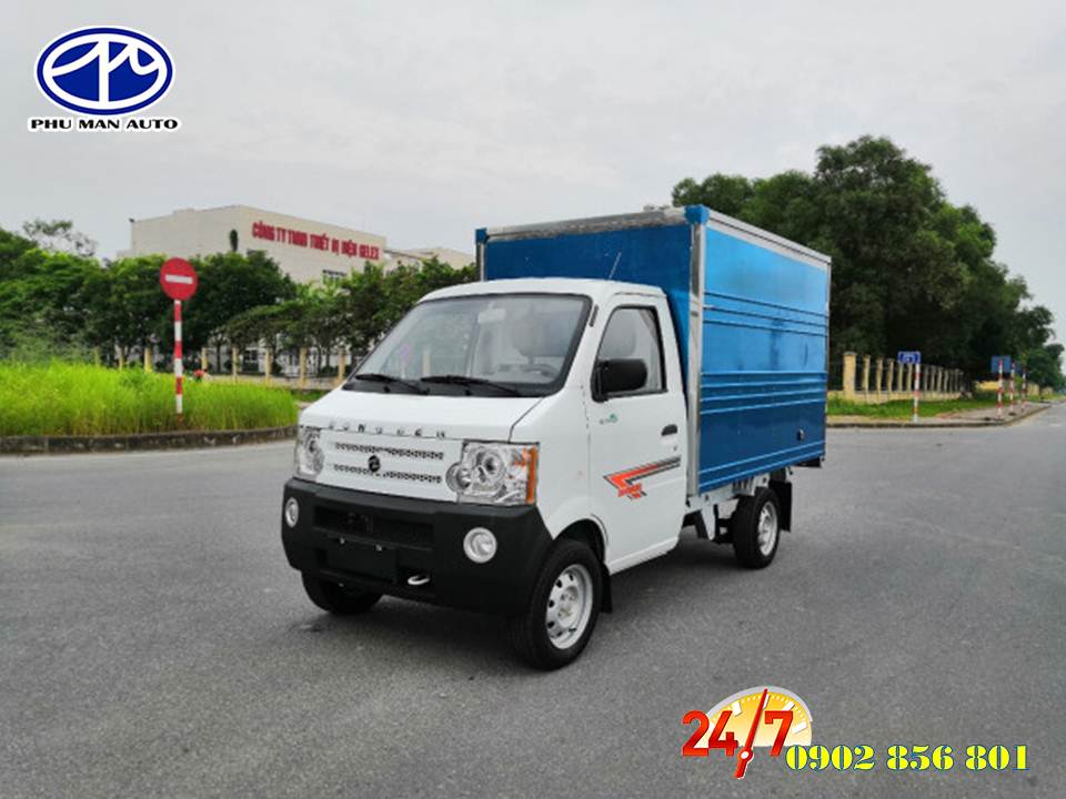 Xe tải 500kg - dưới 1 tấn 2018 - Xe tải nhẹ 870kg Dongben, giá xe tải hỗ trợ trả góp