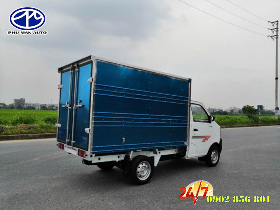 Xe tải 500kg - dưới 1 tấn 2018 - Xe tải nhẹ 870kg Dongben, giá xe tải hỗ trợ trả góp