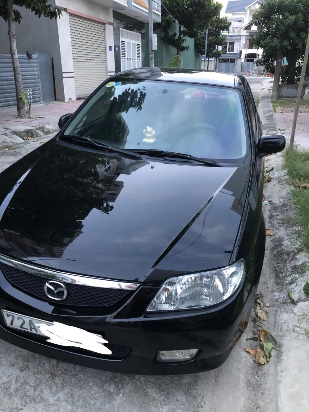 Mazda 323F GLX 2004 - Bán Mazda 323F GLX sản xuất 2004, màu đen