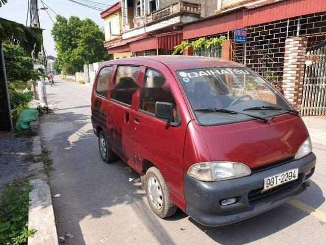 Daihatsu Citivan   2001 - Bán xe cũ Daihatsu Citivan sản xuất năm 2001, màu đỏ, giá chỉ 77 triệu