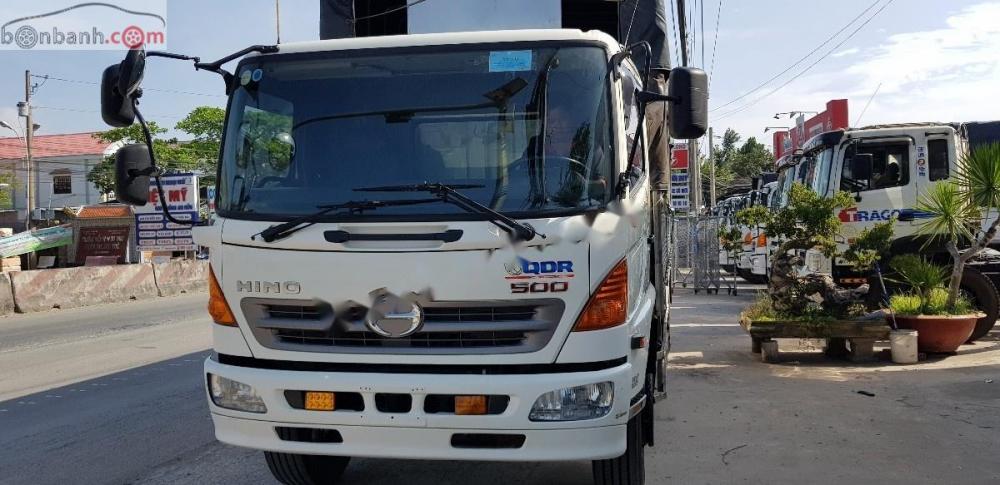 Hino 500 Series FG 8T5 2015 - Cần bán lại xe Hino 500 Series FG 8T5 đời 2015, màu trắng