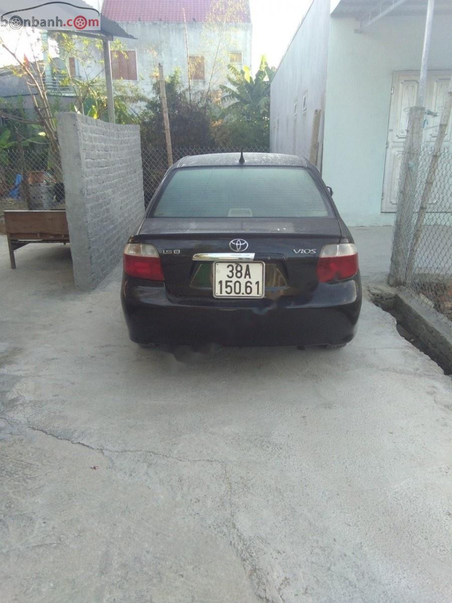 Toyota Vios 2005 - Bán Toyota Vios sản xuất năm 2005, màu đen, nhập khẩu nguyên chiếc