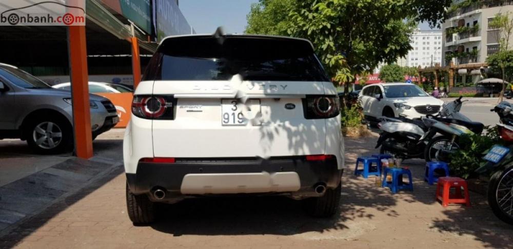 LandRover Discovery Sport HSE Luxury 2015 - Cần bán lại xe LandRover Discovery Sport HSE Luxury sản xuất năm 2015, màu trắng, nhập khẩu