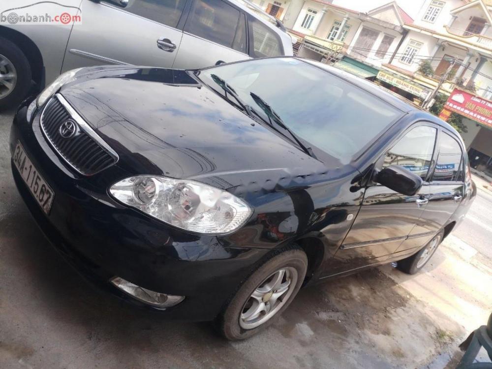 Toyota Corolla altis 2003 - Bán ô tô Toyota Corolla altis năm 2003, màu đen, nhập khẩu như mới 