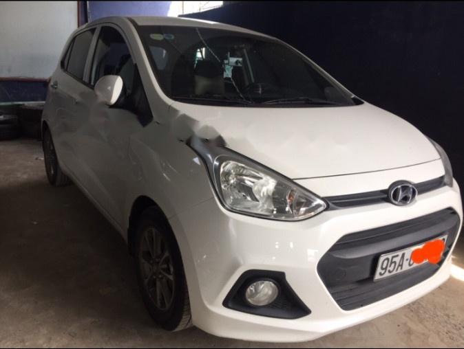 Hyundai Grand i10 2014 - Bán xe cũ Hyundai Grand i10 năm sản xuất 2014, màu trắng, nhập khẩu, giá chỉ 320 triệu