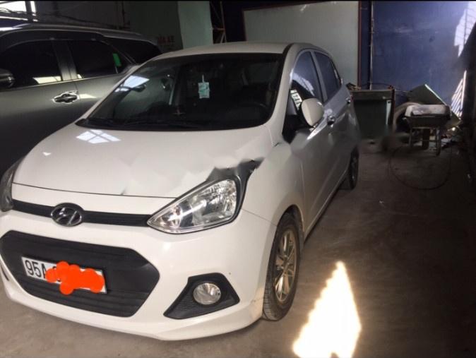 Hyundai Grand i10 2014 - Bán xe cũ Hyundai Grand i10 năm sản xuất 2014, màu trắng, nhập khẩu, giá chỉ 320 triệu