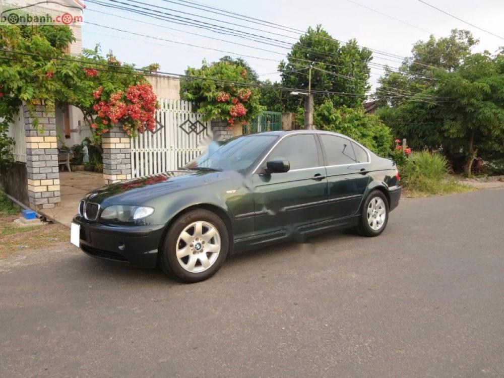 BMW 3 Series 318i 2002 - Bán BMW 3 Series 318i năm 2002, màu xanh lam số tự động