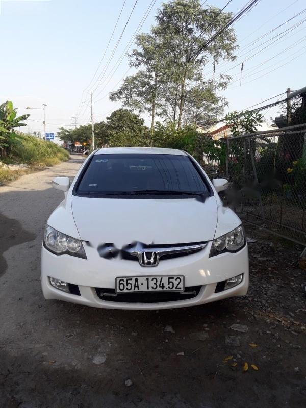 Honda Civic 1.8 AT 2008 - Bán xe cũ Honda Civic 1.8 AT 2008, màu trắng