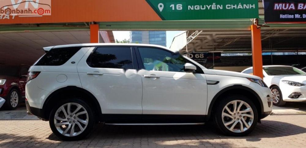 LandRover Discovery Sport HSE Luxury 2015 - Cần bán lại xe LandRover Discovery Sport HSE Luxury sản xuất năm 2015, màu trắng, nhập khẩu