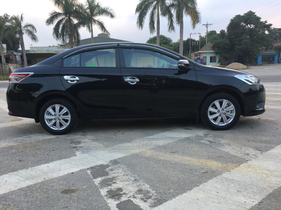 Toyota Vios G 1.5AT 2015 - Bán Toyota Vios G 1.5AT 2015, màu đen, 505 triệu