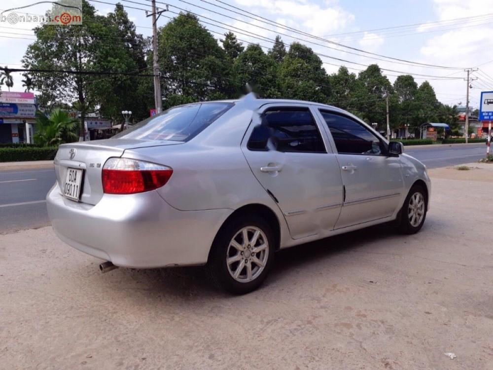 Toyota Vios E 2007 - Cần bán Toyota Vios E sản xuất 2007, màu bạc, xe gia đình tên cá nhân