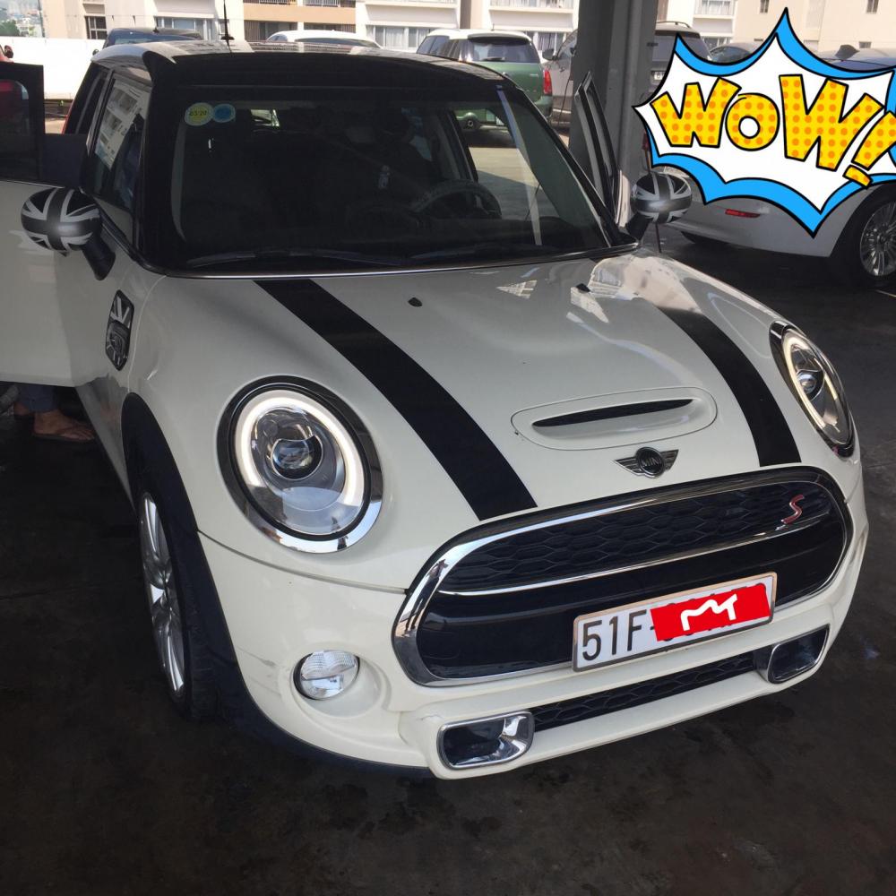 Mini Cooper Cooper S 5 Dr 2015 - Bán Mini Cooper S 5 Dr 2015, màu trắng, nhập khẩu, biển số HCM, 1 tỷ 310 triệu