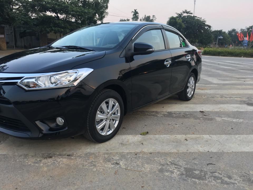 Toyota Vios G 1.5AT 2015 - Bán Toyota Vios G 1.5AT 2015, màu đen, 505 triệu