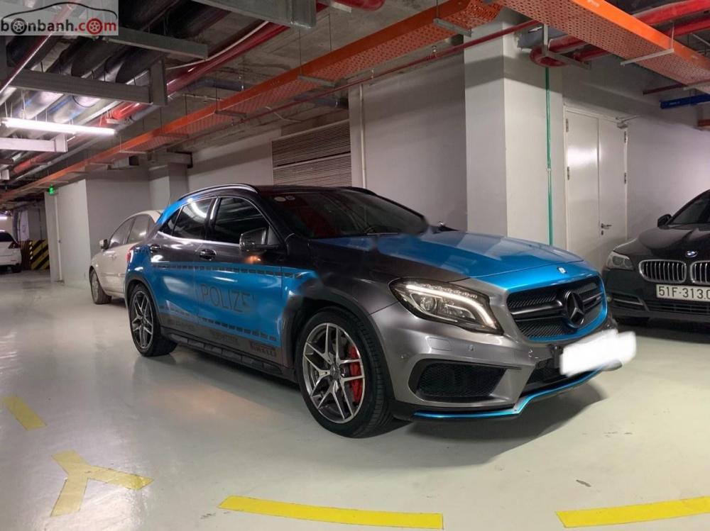 Mercedes-Benz GLA-Class   GLA 45 2015 - Bán xe Mercedes GLA 45 SX 2015, màu xám, xe nhập