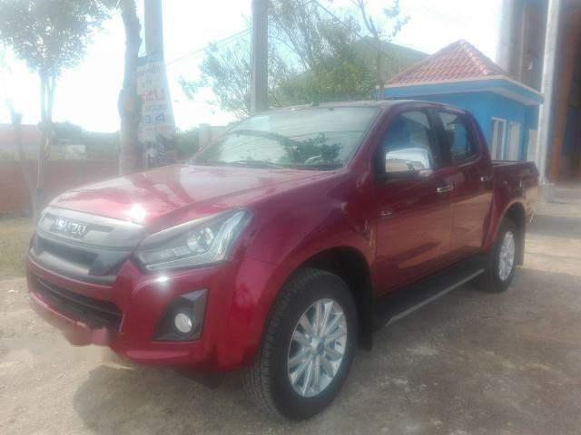 Isuzu Dmax  4x4 MT 2018 - Cần bán Isuzu Dmax 4x4 MT đời 2018, màu đỏ, xe nhập