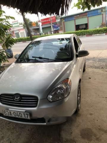 Hyundai Verna   2008 - Bán gấp Hyundai Verna năm sản xuất 2008, màu bạc, nhập khẩu