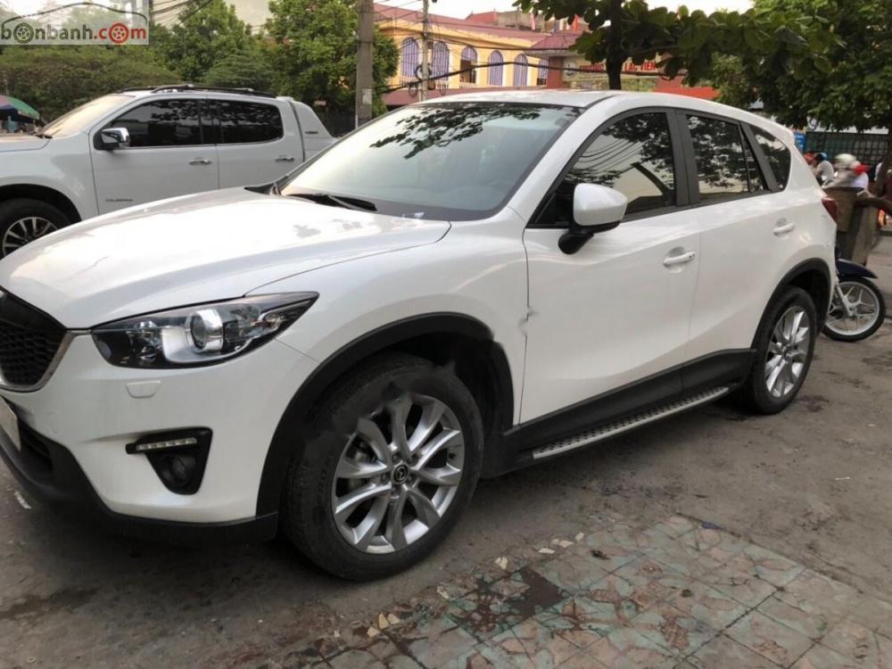 Mazda CX 5 2.0 AT 2015 - Chợ ô tô Lâm Hùng bán CX5 2.0 màu trắng, sản xuất và đăng ký 2015